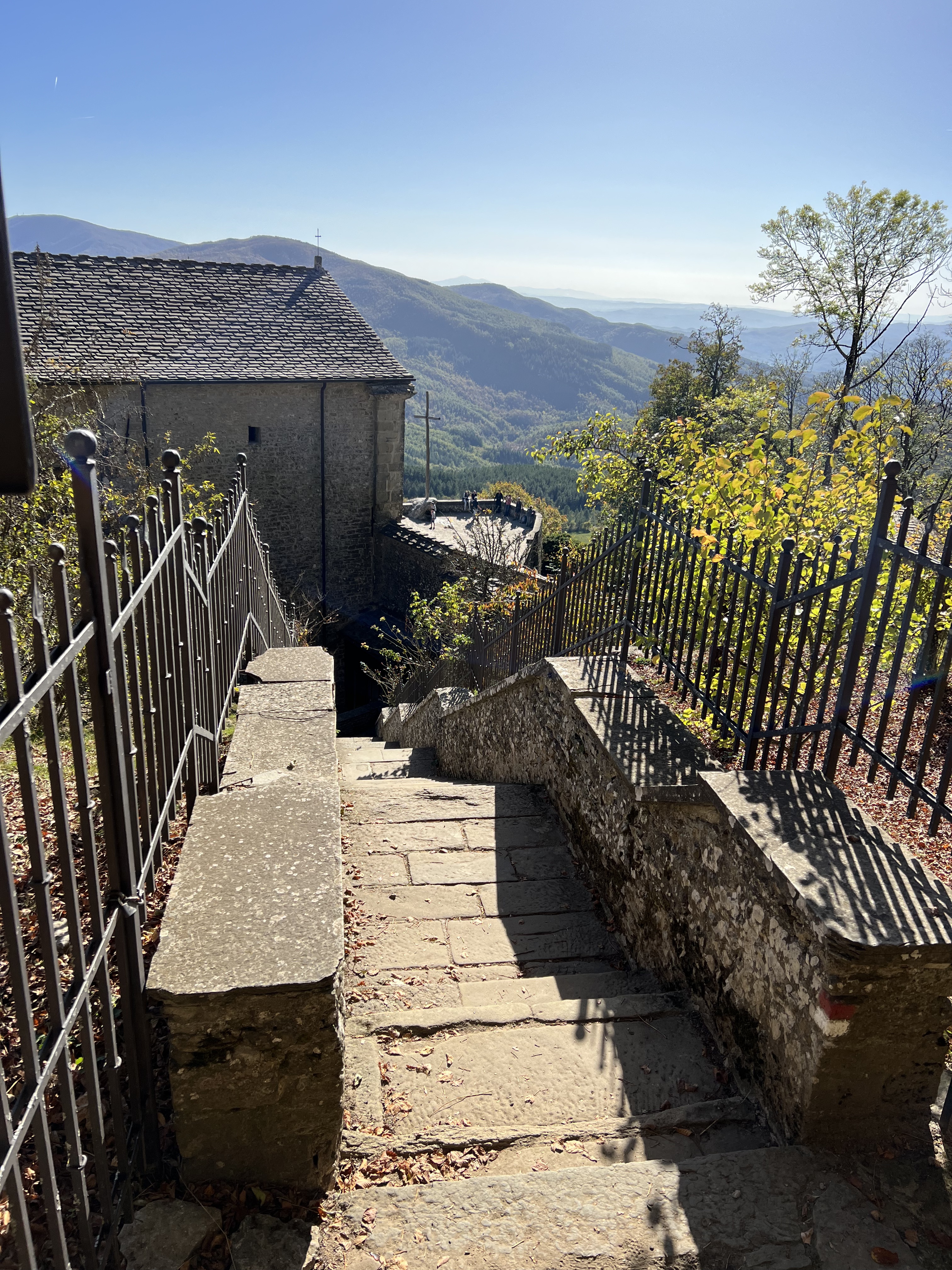Il nostro ingresso al santuario