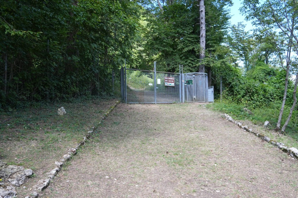 Il cancello del Parco Comunale